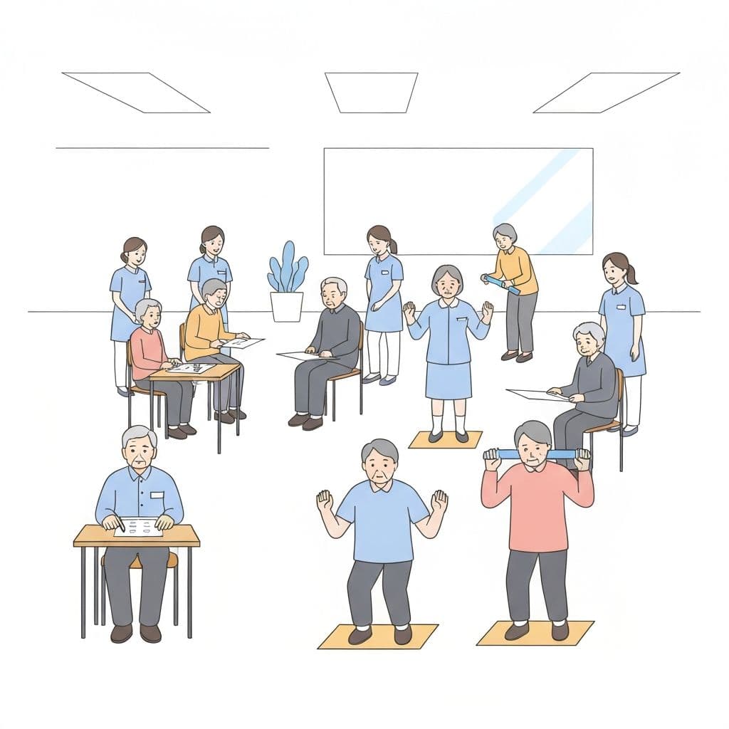 市民向け体力測定会